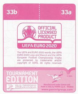 2021 Panini UEFA Euro 2020 Tournament Edition #33 Leonardo Bonucci / Emerson Back