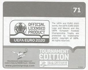 2021 Panini UEFA Euro 2020 Tournament Edition #71 Ozan Kabak Back