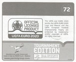 2021 Panini UEFA Euro 2020 Tournament Edition #72 Umut Meraş Back