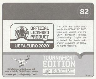 2021 Panini UEFA Euro 2020 Tournament Edition #82 Kenan Karaman Back