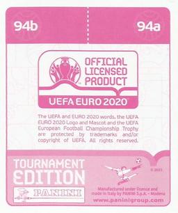 2021 Panini UEFA Euro 2020 Tournament Edition #94 Joe Rodon / Ethan Ampadu Back