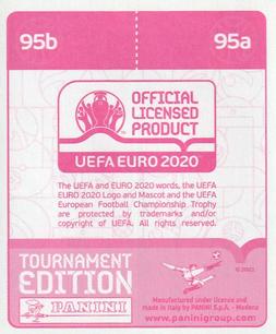 2021 Panini UEFA Euro 2020 Tournament Edition #95 Daniel James / Joe Morrell Back