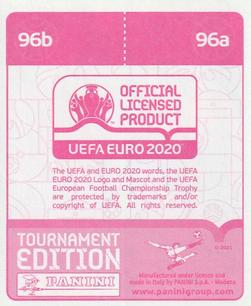 2021 Panini UEFA Euro 2020 Tournament Edition #96 Aaron Ramsey / Harry Wilson Back
