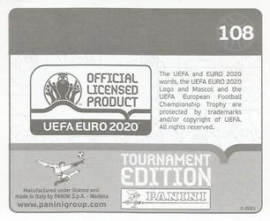 2021 Panini UEFA Euro 2020 Tournament Edition #108 Joe Allen Back