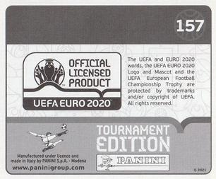 2021 Panini UEFA Euro 2020 Tournament Edition #157 Kasper Schmeichel Back