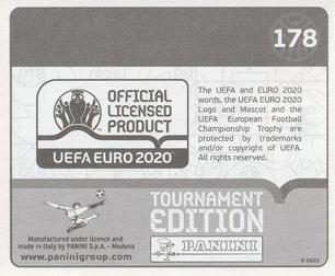 2021 Panini UEFA Euro 2020 Tournament Edition #178 Lukas Hradecky Back