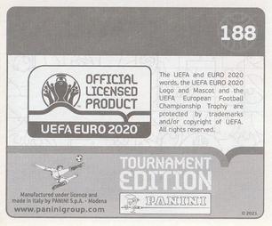 2021 Panini UEFA Euro 2020 Tournament Edition #188 Joni Kauko Back
