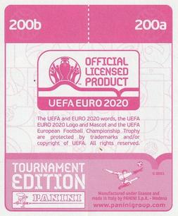 2021 Panini UEFA Euro 2020 Tournament Edition #200 Joona Toivio / Jere Uronen Back