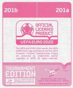 2021 Panini UEFA Euro 2020 Tournament Edition #201 Glen Kamara / Robin Lod Back