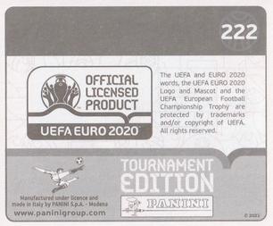 2021 Panini UEFA Euro 2020 Tournament Edition #222 Aleksei Ionov Back