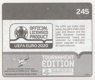 2021 Panini UEFA Euro 2020 Tournament Edition #245 Julian Baumgartlinger Back