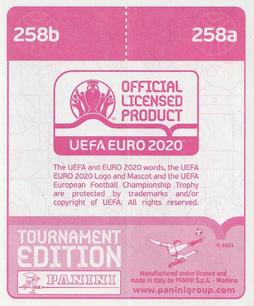 2021 Panini UEFA Euro 2020 Tournament Edition #258 Stefan Lainer / Julian Baumgartlinger Back