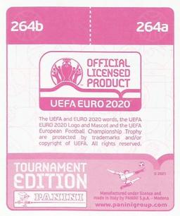 2021 Panini UEFA Euro 2020 Tournament Edition #264 Hans Hateboer / Virgil van Dijk Back