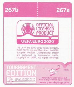 2021 Panini UEFA Euro 2020 Tournament Edition #267 Luuk de Jong / Memphis Depay Back