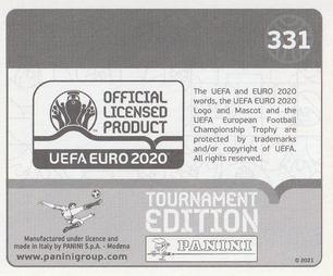 2021 Panini UEFA Euro 2020 Tournament Edition #331 Ihor Kharatin Back