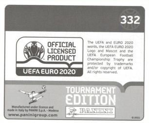 2021 Panini UEFA Euro 2020 Tournament Edition #332 Viktor Kovalenko Back