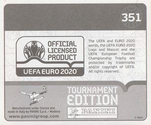 2021 Panini UEFA Euro 2020 Tournament Edition #351 Duje Ćaleta-Car Back