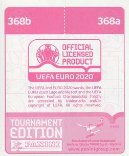 2021 Panini UEFA Euro 2020 Tournament Edition #368 Dominik Livaković / Duje Ćaleta-Car Back