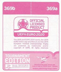 2021 Panini UEFA Euro 2020 Tournament Edition #369 Dejan Lovren / Domagoj Vida Back