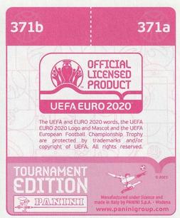 2021 Panini UEFA Euro 2020 Tournament Edition #371 Luka Modrić / Mario Pašalić Back