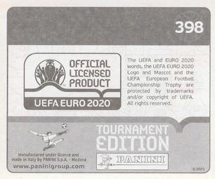 2021 Panini UEFA Euro 2020 Tournament Edition #398 Zdeněk Ondrášek Back