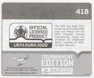 2021 Panini UEFA Euro 2020 Tournament Edition #418 Harry Kane Back