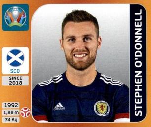 2021 Panini UEFA Euro 2020 Tournament Edition #440 Stephen O'Donnell Front