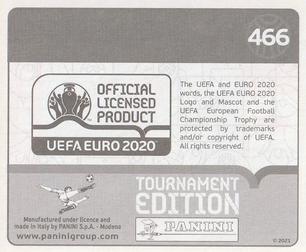 2021 Panini UEFA Euro 2020 Tournament Edition #466 Arkadiusz Reca Back
