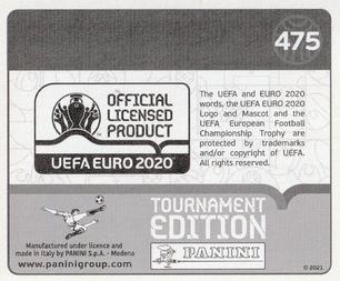 2021 Panini UEFA Euro 2020 Tournament Edition #475 Sebastian Szymański Back