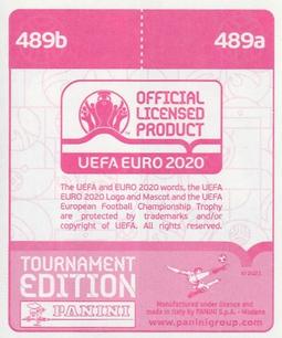 2021 Panini UEFA Euro 2020 Tournament Edition #489 Patrik Hrošovský / Juraj Kucka Back