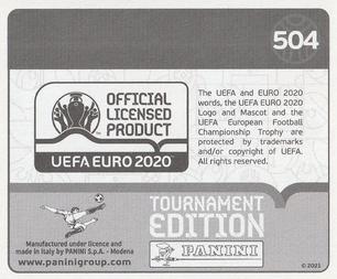 2021 Panini UEFA Euro 2020 Tournament Edition #504 Marek Hamsik Back
