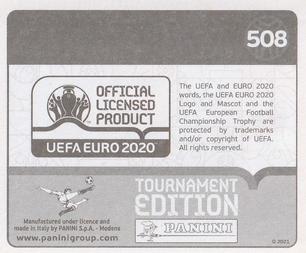 2021 Panini UEFA Euro 2020 Tournament Edition #508 Stanislav Lobotka Back