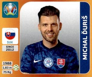 2021 Panini UEFA Euro 2020 Tournament Edition #512 Michal Ďuriš Front