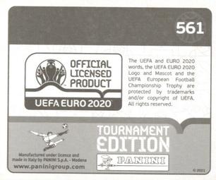 2021 Panini UEFA Euro 2020 Tournament Edition #561 Mattias Svanberg Back