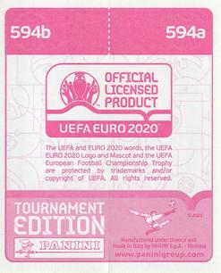 2021 Panini UEFA Euro 2020 Tournament Edition #594 Raphaël Varane / N’Golo Kanté Back