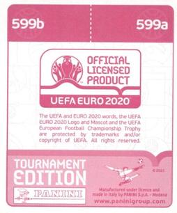 2021 Panini UEFA Euro 2020 Tournament Edition #599 Antonio Rüdiger / Julian Brandt Back
