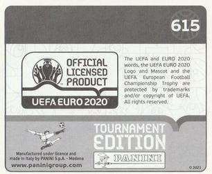2021 Panini UEFA Euro 2020 Tournament Edition #615 Julian Draxler Back