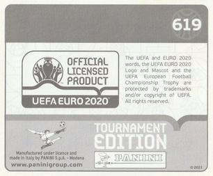 2021 Panini UEFA Euro 2020 Tournament Edition #619 Joshua Kimmich Back