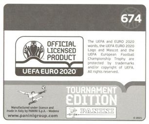 2021 Panini UEFA Euro 2020 Tournament Edition #674 William Carvalho Back