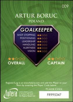2009-10 Futera World Football Online Series 1 #9 Artur Boruc Back