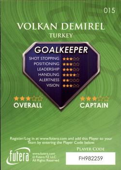 2009-10 Futera World Football Online Series 1 #15 Volkan Demirel Back