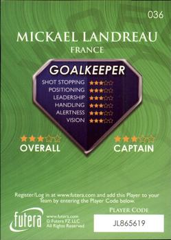 2009-10 Futera World Football Online Series 1 #36 Mickael Landreau Back