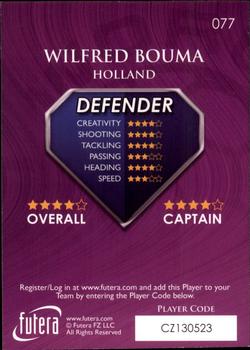 2009-10 Futera World Football Online Series 1 #77 Wilfred Bouma Back