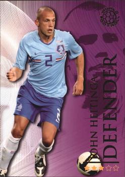 2009-10 Futera World Football Online Series 1 #104 John Heitinga Front