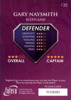 2009-10 Futera World Football Online Series 1 #135 Gary Naysmith Back