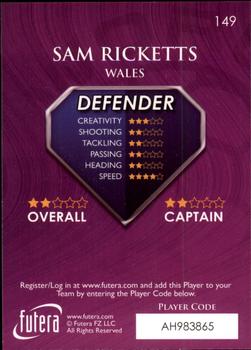 2009-10 Futera World Football Online Series 1 #149 Sam Ricketts Back