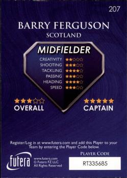 2009-10 Futera World Football Online Series 1 #207 Barry Ferguson Back