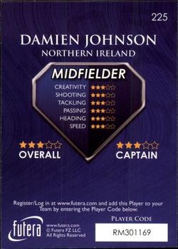 2009-10 Futera World Football Online Series 1 #225 Damien Johnson Back
