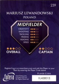 2009-10 Futera World Football Online Series 1 #239 Mariusz Lewandowski Back