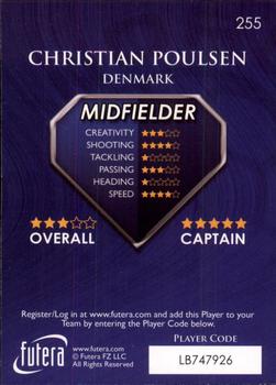 2009-10 Futera World Football Online Series 1 #255 Christian Poulsen Back